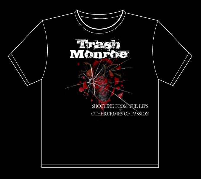 Shooting From the Lips and Other Crimes of Passion t-shirt design